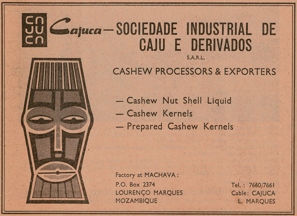Advertisement for cashew, 18 August 1969