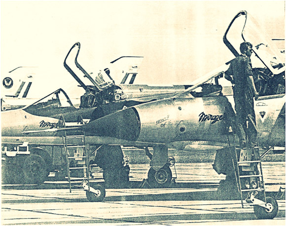 SAAF Mirage fighters