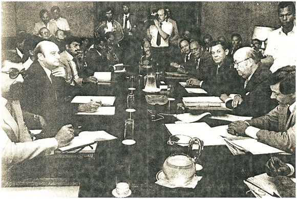 South African-Mozambican peace negotiations, January 1984