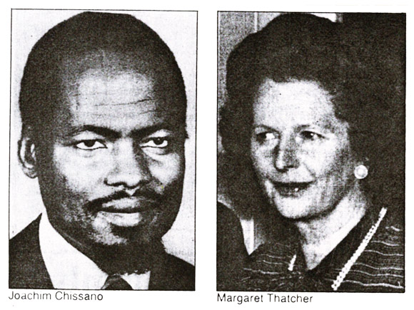 Joaquim Chissano, Margaret Thatcher